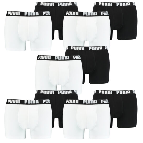 10 er Pack Puma Boxer Boxershorts Men Herren Unterhose Pant Unterwäsche