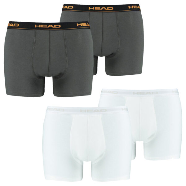 4 er Pack Head Herren Boxer Boxershorts Basic Pant Unterwäsche