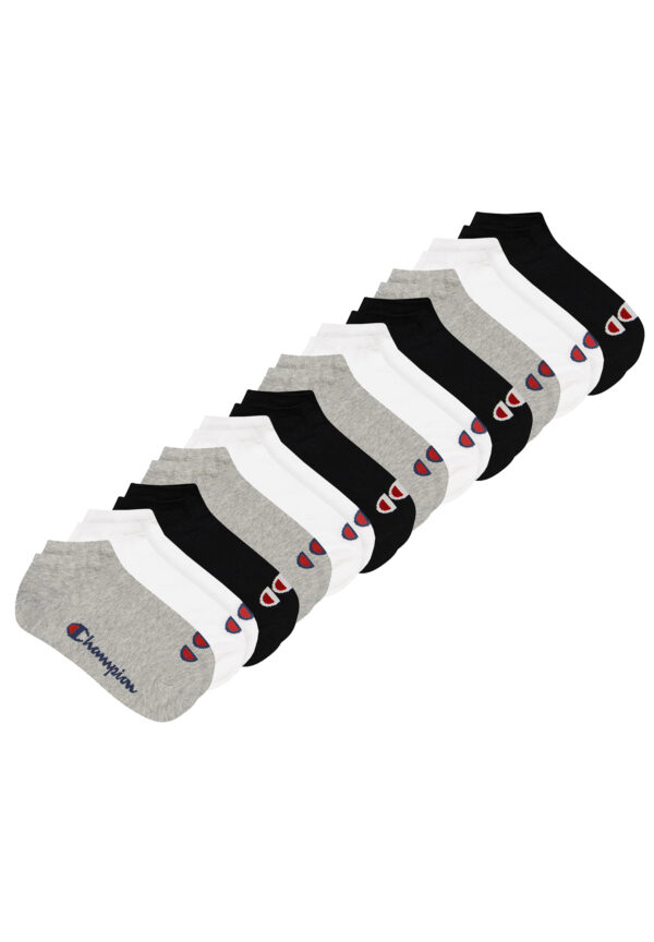 12 Paar Champion Sneaker Socken Gr. 35 - 46 Unisex Sneaker Kurzsocken