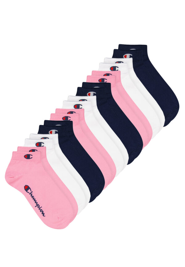 9 Paar Champion Quarter Socken Gr. 35 - 46 Unisex Sneaker Kurzsocken