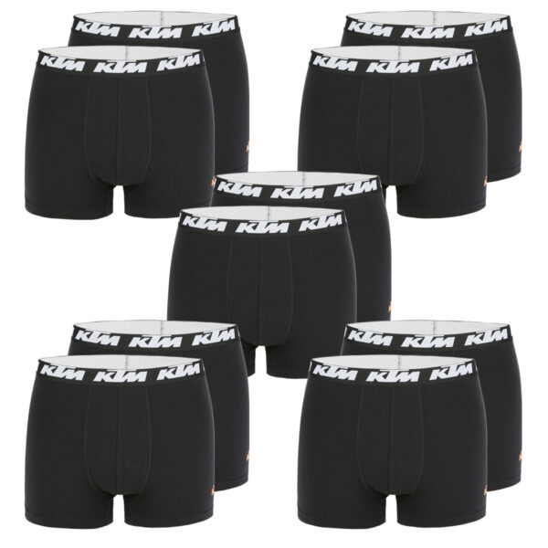 KTM by FREEGUN Boxershorts für Herren Unterwäsche Pant Men´s Boxer 10 er Pack