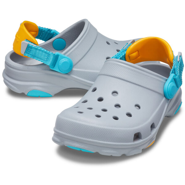 Crocs Classic All Terrain K Kinder Clog Roomy Fit 207011 grau