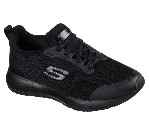 Skechers Damen Arbeitsschuh Work SQUAD SR Berufsschuh Sneaker 77222EC Schwarz