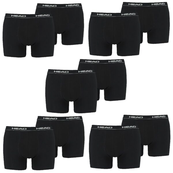 10 er Pack Head Herren Boxer Boxershorts Basic Pant Unterwäsche