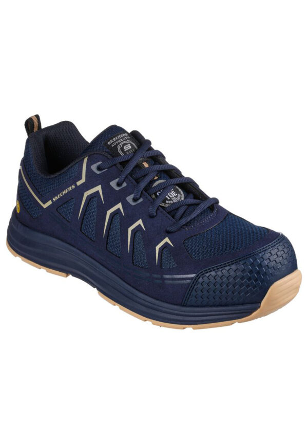 Skechers Arbeitsschuhe Sicherheitsschuh MALAD II Herren 200127EC NVTN blau