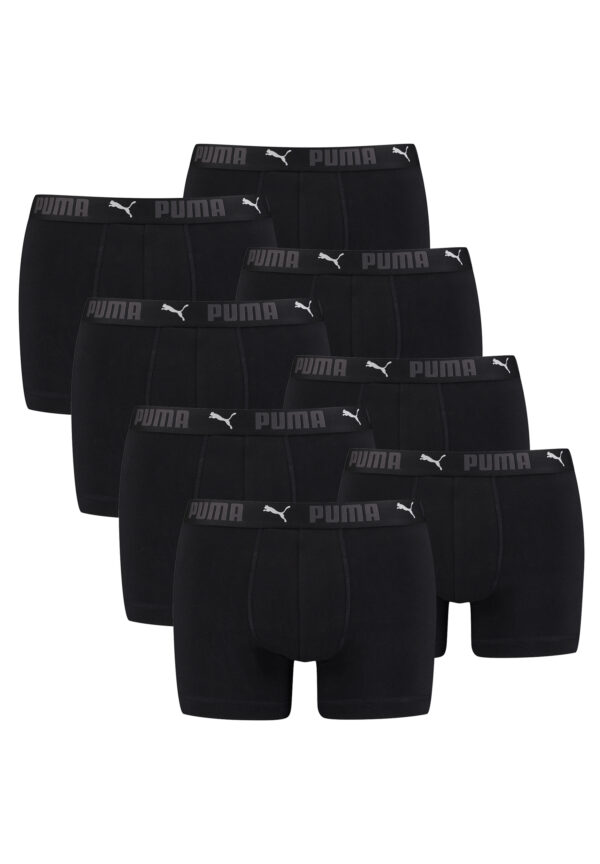 PUMA Boxershorts Herren 8er Pack Sport aus organischer Baumwolle / Unterwäsche M...