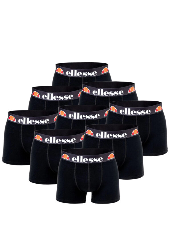 Ellesse Boxershorts Fashion Boxer Herren Trunk Shorts Unterwäsche 9er Pack