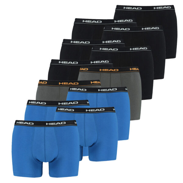 12 er Pack Head Herren Boxer Boxershorts Basic Pant Unterwäsche