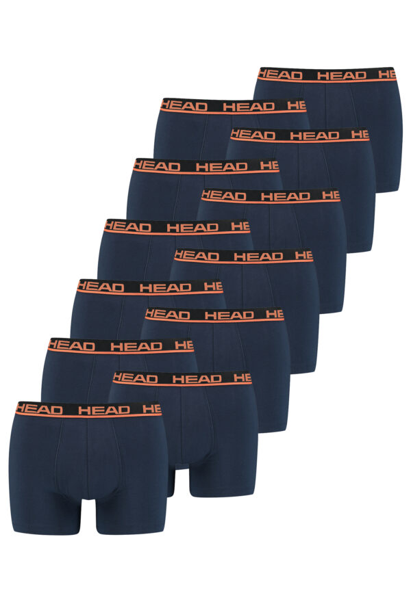 Head Herren Basic Boxer Pant Shorts Unterwäsche Unterhose 12 er Pack