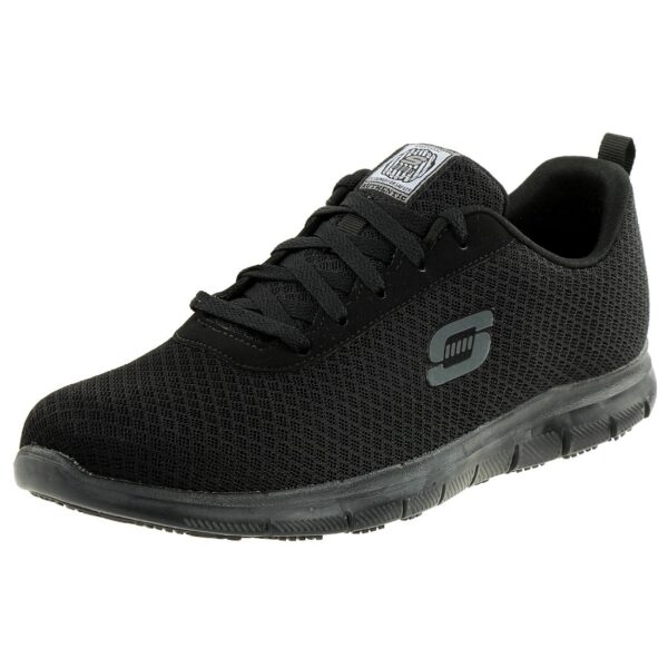 Skechers Damen Berufsschuh WORK GHENTER BRONAUGH Sneakers Schwarz