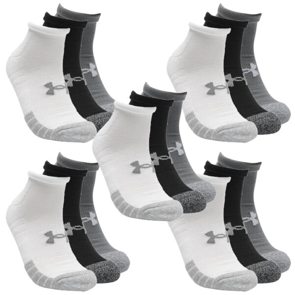 15 Paar Under Armour HeatGear Lo Cut Sneaker Socken Unisex Kurzsocke