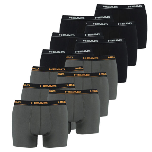 12 er Pack Head Herren Boxer Boxershorts Basic Pant Unterwäsche