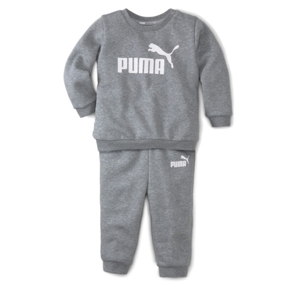 Puma MINICATS ESS Crew Jogger FL Trainingsanzug Sportanzug 846141 Grau