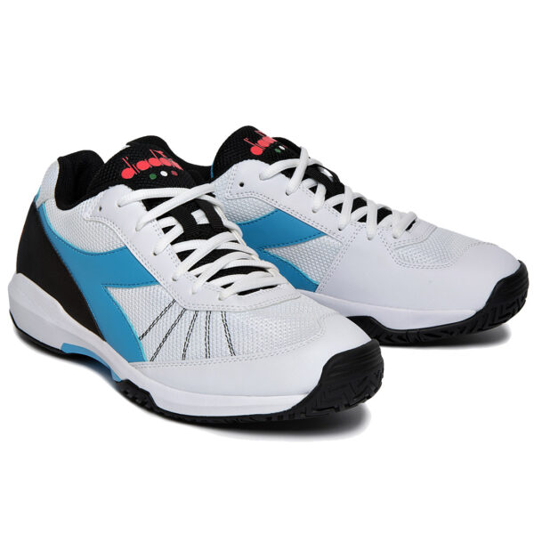 Diadora Unisex Challenge 3 AG Tennisschuhe Sportschuh Weiß