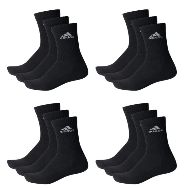 adidas CUSHIONED CREW Tennissocken Sportsocken Damen Herren Unisex 12 Paar