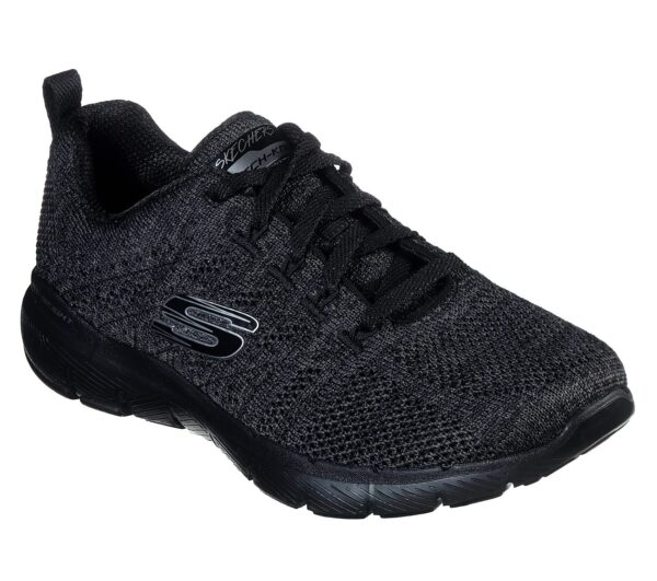 Skechers Sport Womens FLEX APPEAL 3.0 HIGH TIDES Sneakers Frauen Schwarz