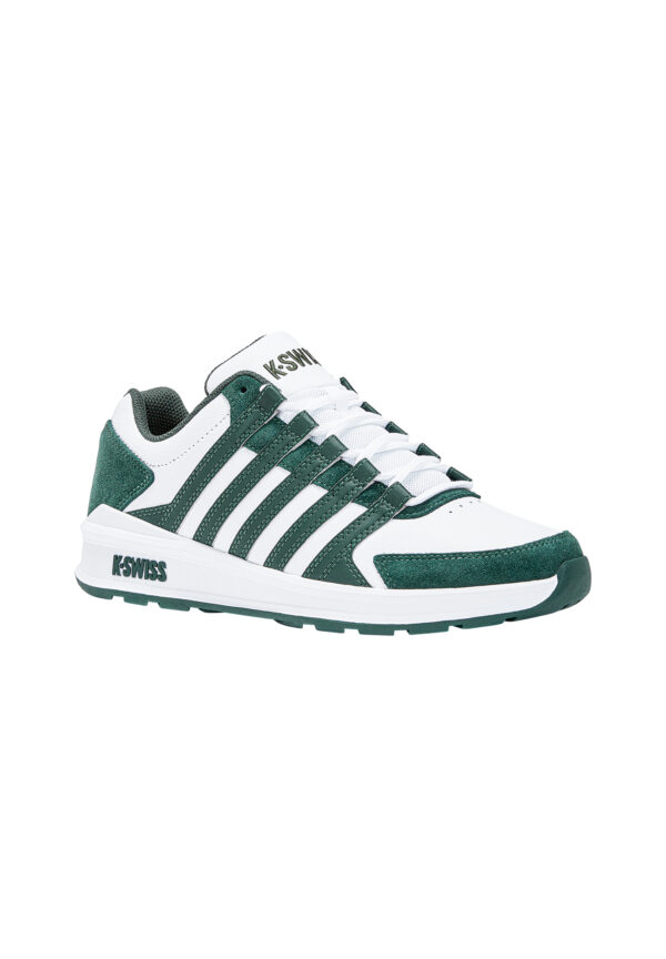 K-Swiss Herren Vista Trainer Sneaker Sportschuh 07000-108-M weiss/grün