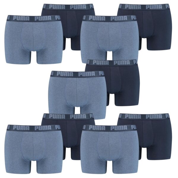 10 er Pack Puma Boxer Boxershorts Men Herren Unterhose Pant Unterwäsche