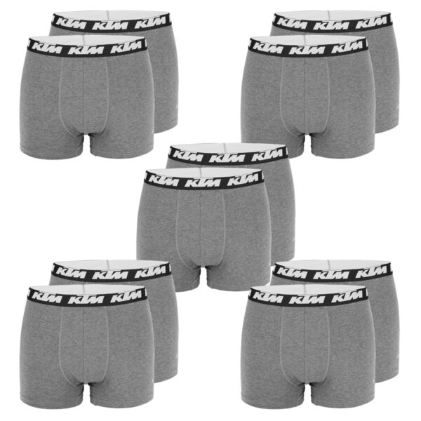 KTM by FREEGUN Boxershorts für Herren Unterwäsche Pant Men´s Boxer 10 er Pack