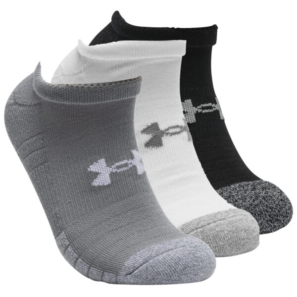 3 Paar Under Armour HeatGear No Show Sneaker Socken Unisex Kurzsocke