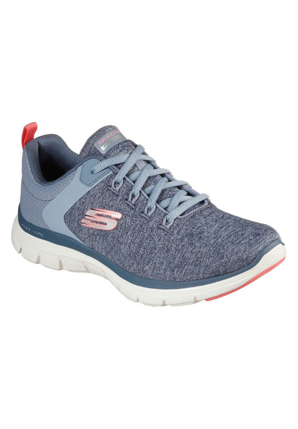 Skechers Damen FLEX APPEAL 4.0 Sneaker Turnschuhe 149307 Blau