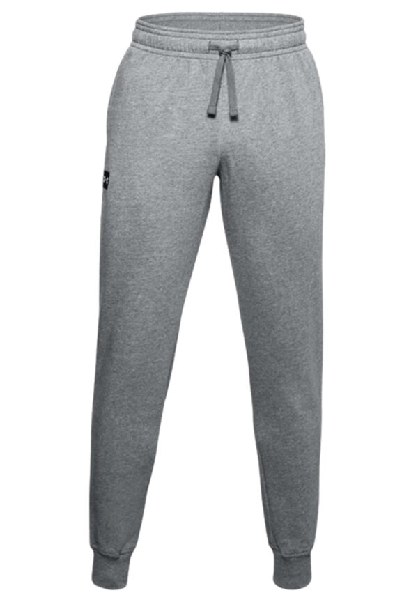 Under Armour Rival Fleece Jogger Herren Fitness Hose Sporthose 1357128 012 grau