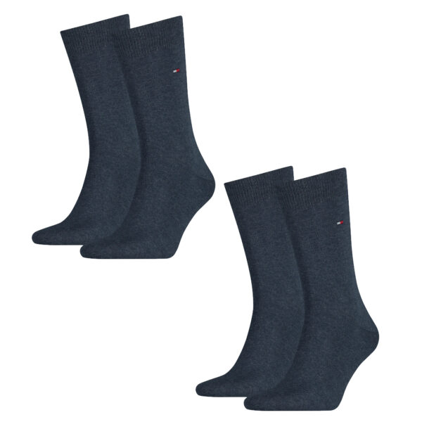 4 Paar TOMMY HILFIGER Classic Socken Gr. 39 - 49 Herren Business Socken