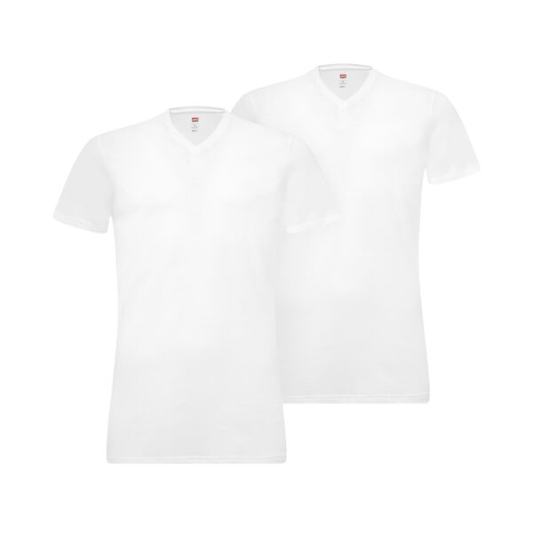 2 er Pack Levis V-Neck T-Shirt Men Herren Unterhemd V-Ausschnitt