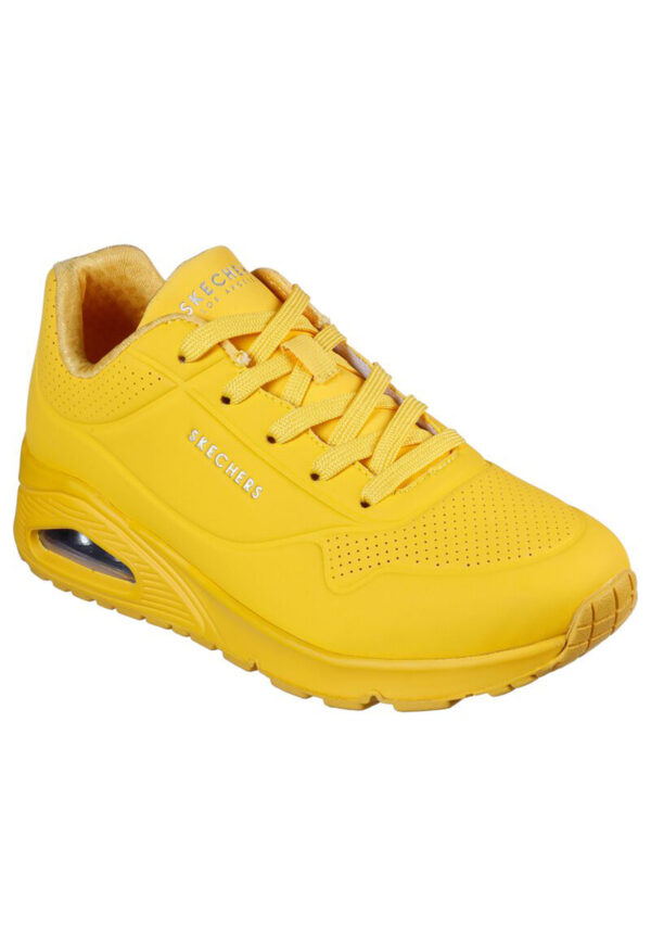 Skecher Street Uno -STAND ON AIR Damen Sneaker 73690  YELLOW