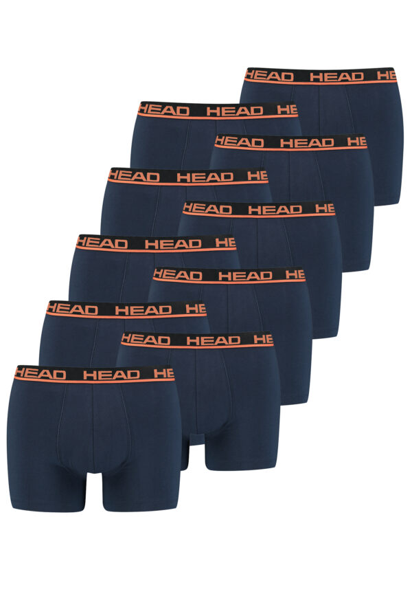 Head Herren Basic Boxer Pant Shorts Unterwäsche Unterhose 10 er Pack