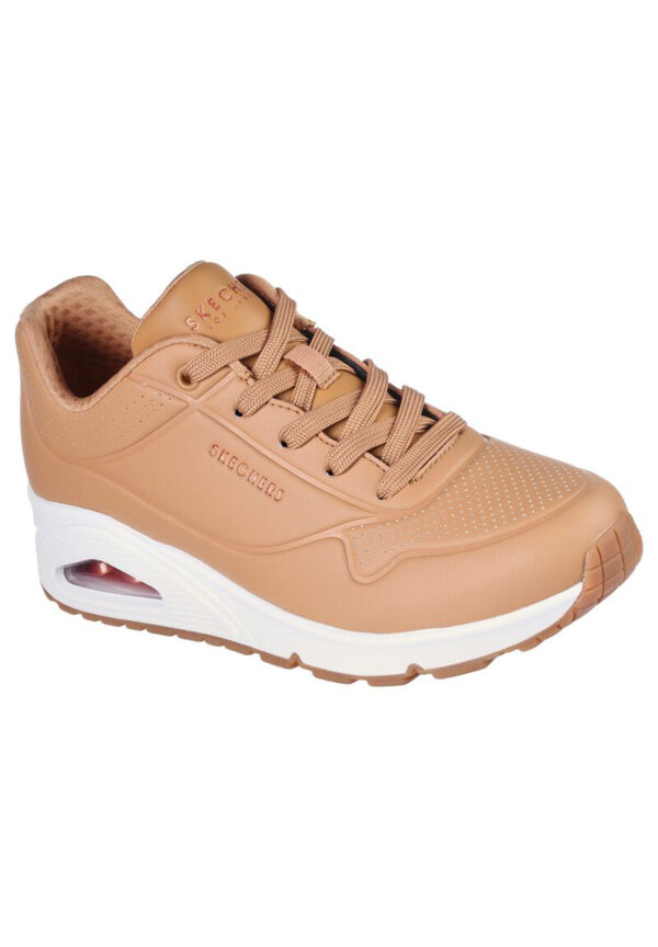 Skecher Street Uno -STAND ON AIR Damen Sneaker 73690 TAN braun