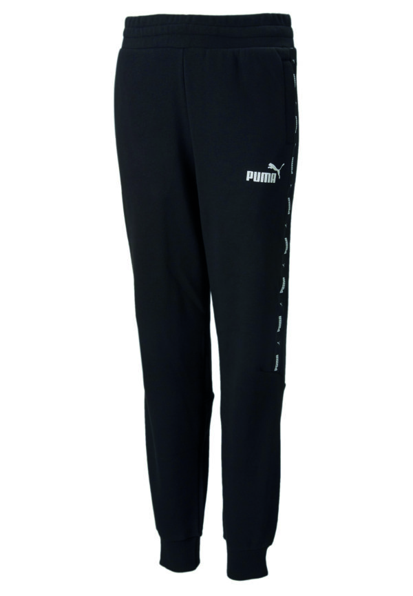 PUMA Ess+ Tape Sweatpants Kinder Sweathose Jogginghose 849205 01 schwarz