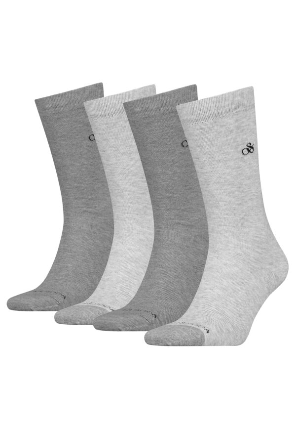 Scotch & Soda Klassische Business Herrensocken im 4er Pack