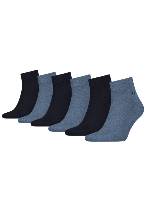 Calvin Klein Quarter Sneaker Socken Herren Kurzsocke 6 Paar