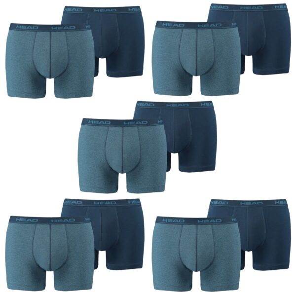 10 er Pack Head Herren Boxer Boxershorts Basic Pant Unterwäsche