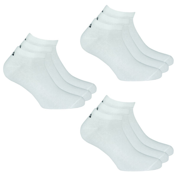 9 Paar Fila Unisex Invisible Sneakersocken Socken F9100