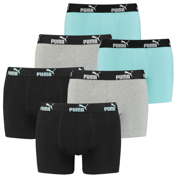 6 er Pack Puma Boxer Boxershorts Herren Unterwäsche sportliche Retro Pants