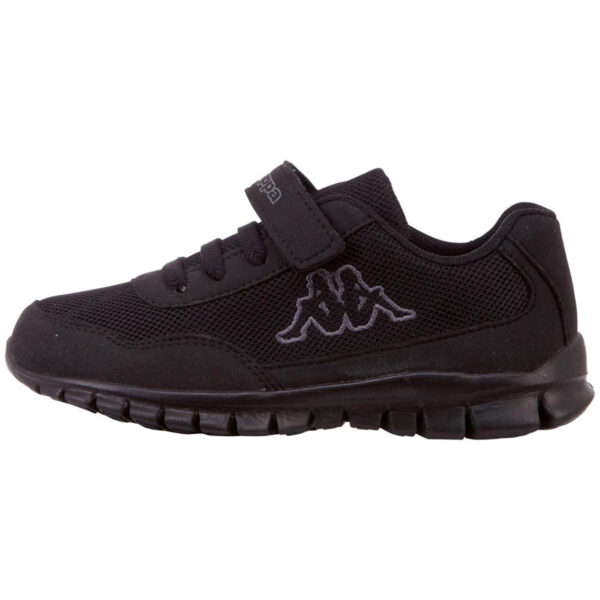 Kappa Unisex-Kinder Sneaker schwarz 260604K