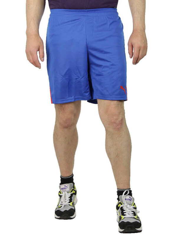 PUMA KC Team Ticino Short Fußball Traingsshorts Herren Sporthose blau