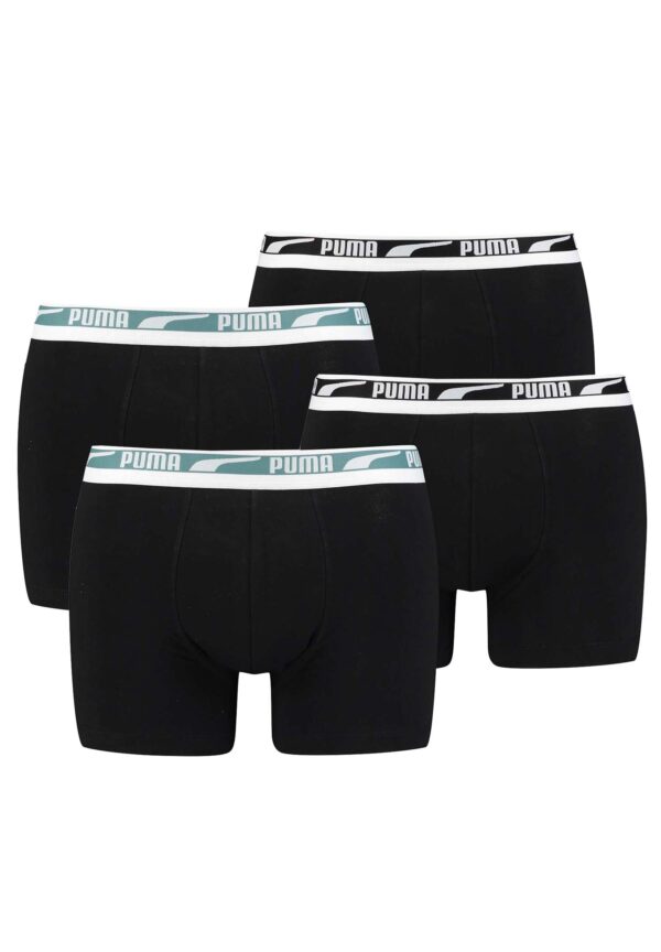 Puma Herren Boxer Boxershorts Men Unterhose Multi Logo Pant Unterwäsche 4er Pack...