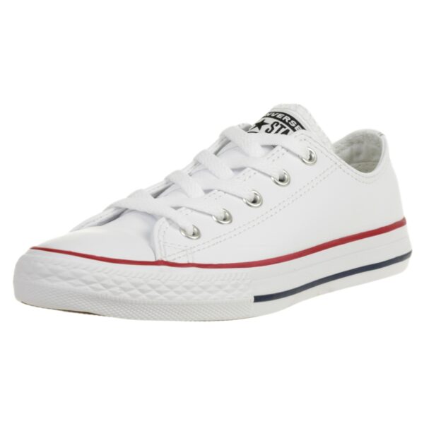 Converse Unisex Kinder CT Ox Leder Sneaker Low-Top 335892C Weiß