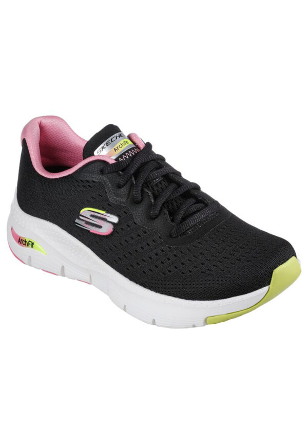 Skechers SPORT WOMENS ARCH FIT INFINITY COOL Sneakers Damen 149722/BKMT schwarz/...