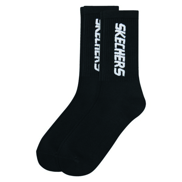 2 Paar Skechers Unisex Sportsocken Tennissocken cushioned line Socken SK41042