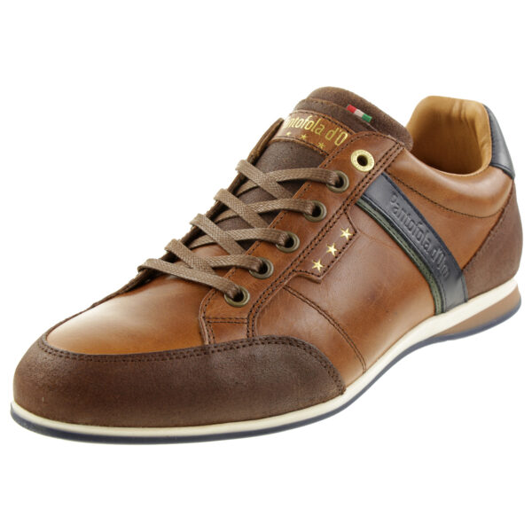 Pantofola d' Oro ROMA UOMO LOW Herren Sneaker braun Leder