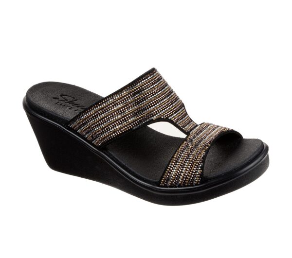 Skechers Cali RUMBLE ON BLING GAL Sandalen/Fashion-Sandalen Women Schwarz