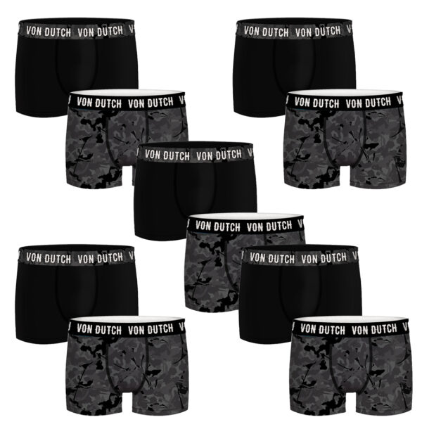 10er Pack Von Dutch Basic Boxer Boxershorts Herren Unterwäsche VD1BCX2CAM