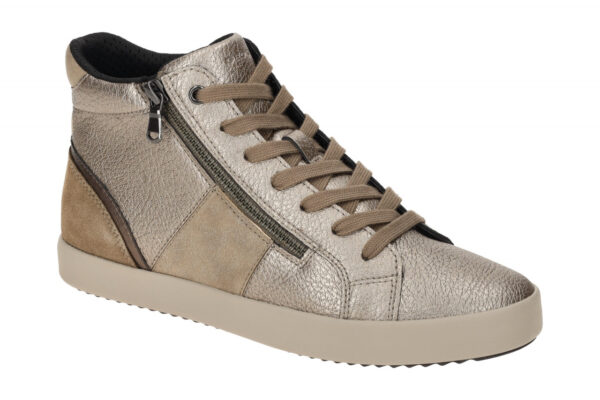 Geox BLOMIEE D366HD 02N22 C6029 taupe - Mid Cut Sneakers f?r Damen