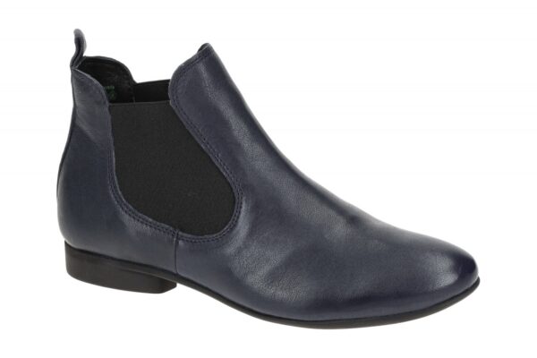 Think GUAD 3-000414-8110 dunkel-blau - elegante Stiefelette f?r Damen