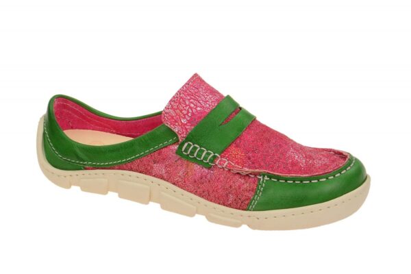 Eject FLIGHT 16161/1 green-red rot - Slipper f?r Damen