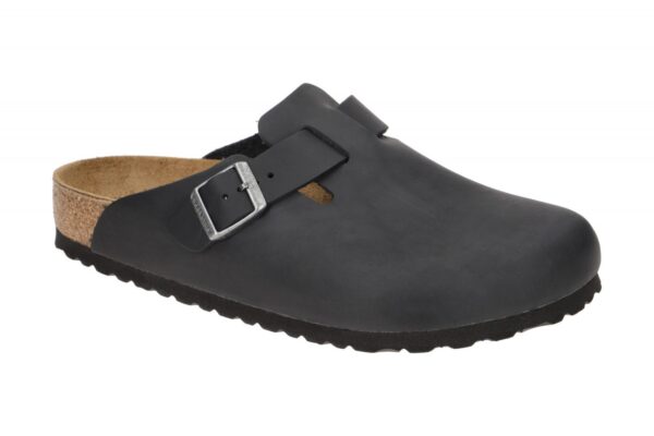 Birkenstock BOSTON BS 59461 schwarz - UNISEX Damen- und Herrenschuhe